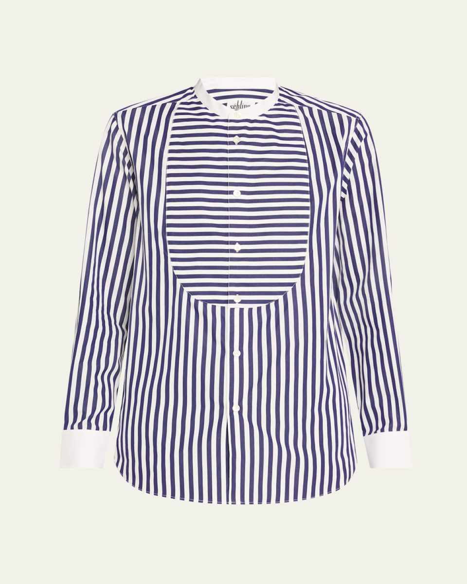 Marocaine Painters Stripe Shirt